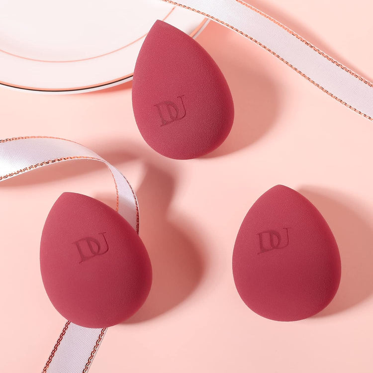 Makeup Blender Sponge for Blending Liquid Foundations, Powders and Creams. Flawless, Professional Streak Free Application Blend, Vegan, Cruelty Free
