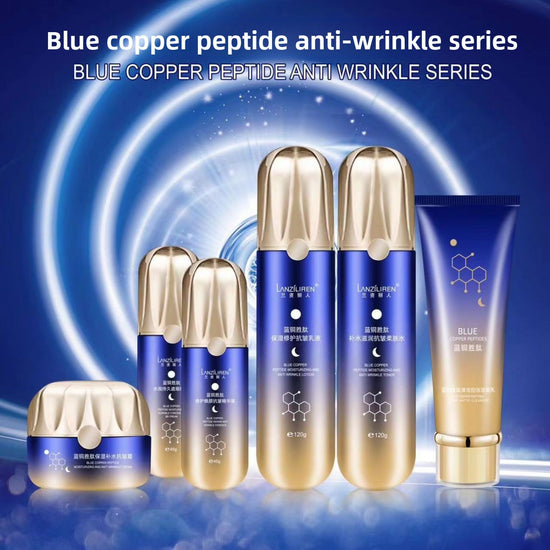 Lanziliren Blue Copper Peptide Skincare Set