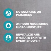 Daily Use Face & Body Wash for Men Clean Comfort All Skin, 13.5 Oz