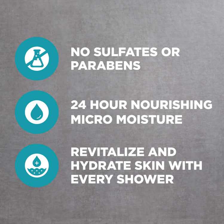 Daily Use Face & Body Wash for Men Clean Comfort All Skin, 13.5 Oz