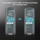 Daily Use Face & Body Wash for Men Clean Comfort All Skin, 13.5 Oz