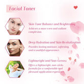 Rose Essence Moisturizing Toner Deep Hydration Long Lasting Cleansing Impurities Moisture Glow Skincare Suitable for Girls