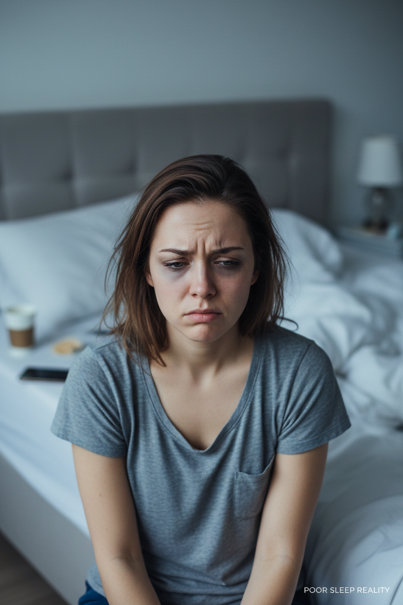 Before - Tired Person