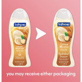 (4 Pack)  Moisturizing Body Wash, All Skin Types, Shea and Almond Oil, 20 Fl Oz Bottle